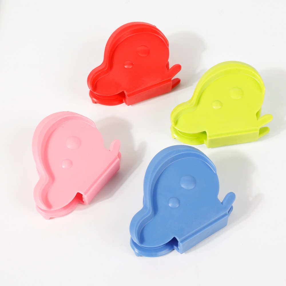 1 Kẹp gắp dĩa bằng silicon hình bướm chất lượng cao