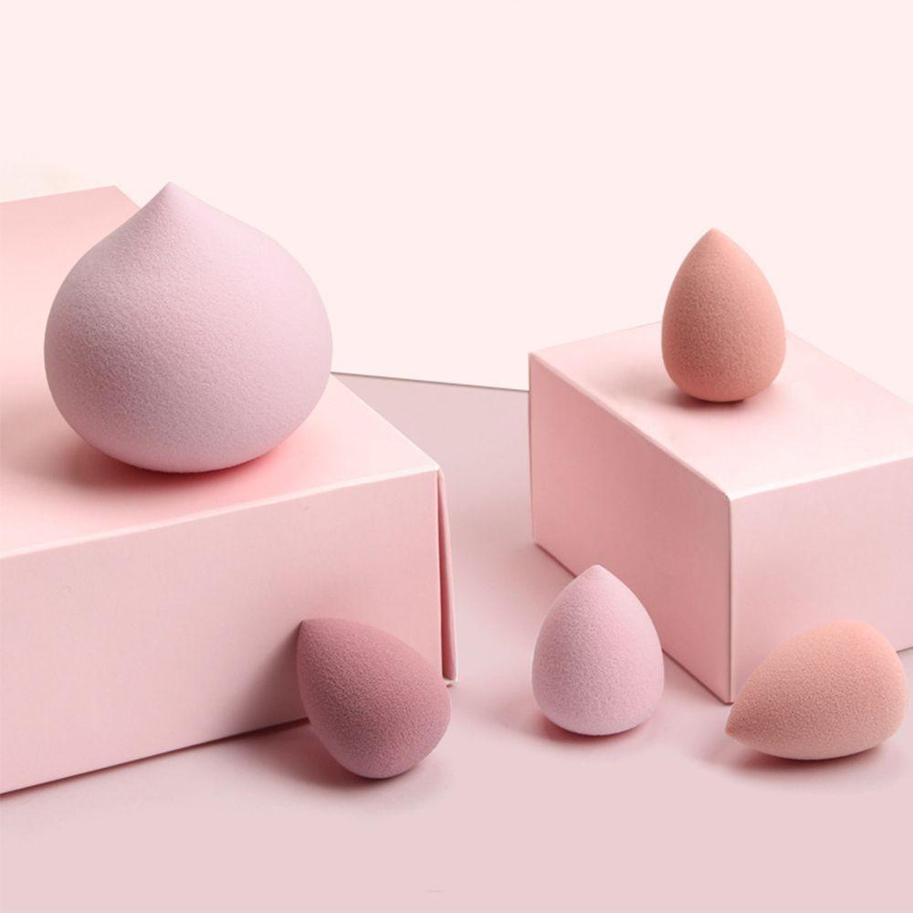 Set 5 Mút Tán Kem Nền Trang Điểm Hình Quả Trứng Dành Cho Nữ