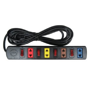 Ổ cắm 4SOF5 Lioa 4 ổ cắm 4 công tắc dây 5 mét