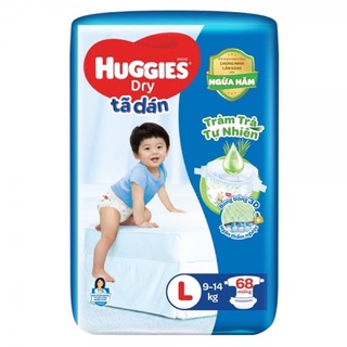Tã Dán Huggies Size L - 68 Miếng