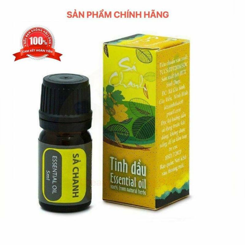 Tinh dầu Sinh Dược 5ml 100% nguyên chất (đuổi muỗi, khử mùi, giữ ấm)