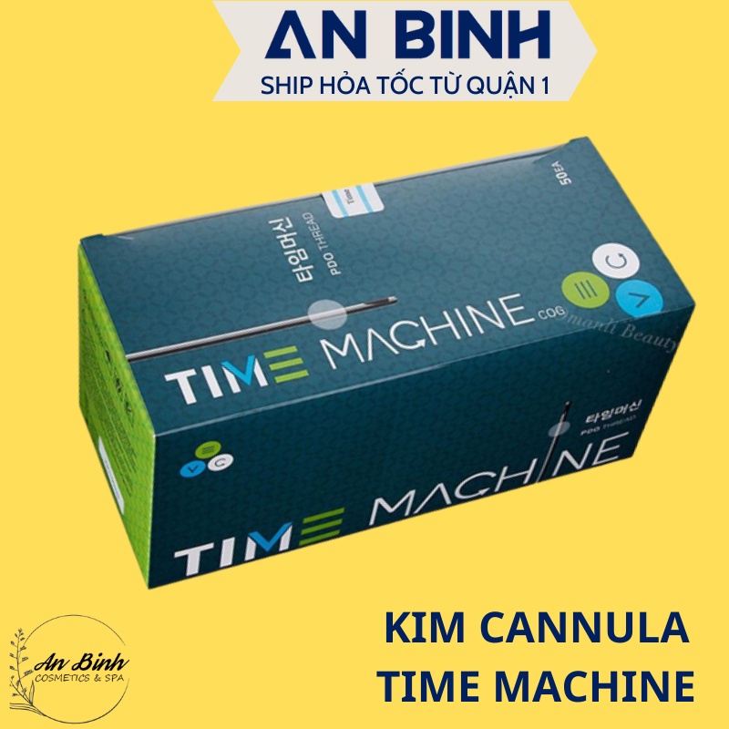 (Q1-HCM) (1 Cây) Kim Cannula Tiêm Filler Time Machine - Kim Canula Đủ Size Có Sẵn Kim Mồi Chính Hãng Cao Cấp