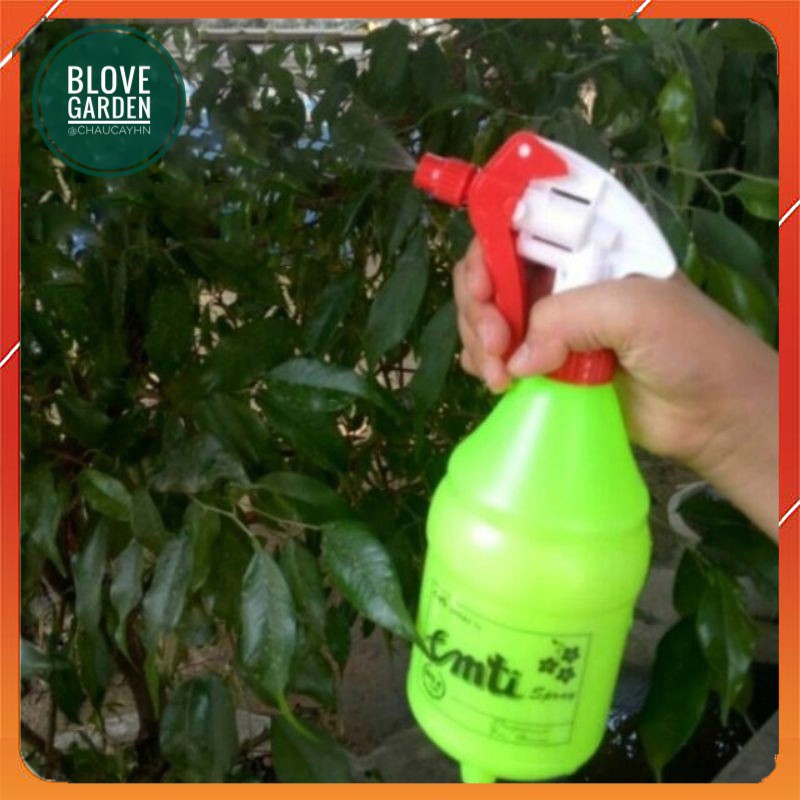 Bình xịt nước tưới cây 1 lít xinh xắn đa năng, sử dụng phố biến trong chăm sóc cây trồng, gia đình, văn phòng