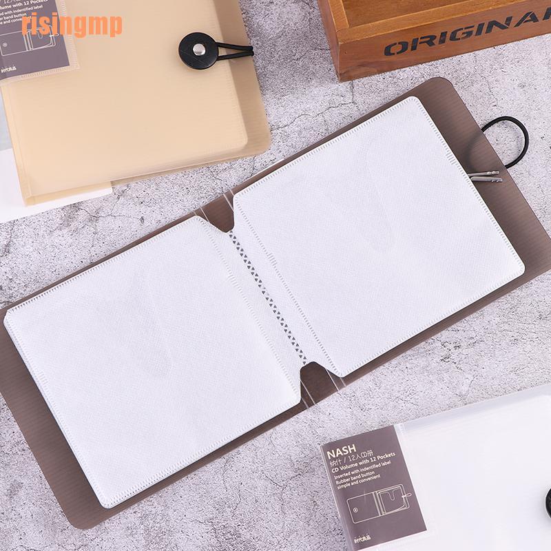 Túi đựng đĩa chứa được 12 đĩa CD DVD thuận tiện chất lượng cao