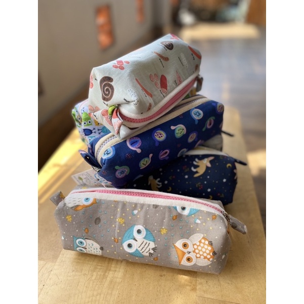 Bóp viết bằng vải cotton Hàn Quốc 100% handmade