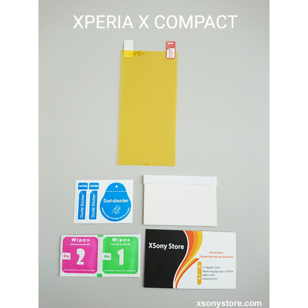 SONY XPERIA X / X PERFORMANCE / X COMPACT - Miếng dán dẻo Full màn hình mặt trước
