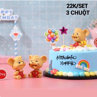 2 Set 3 Chuột Màu vàng-Q4350