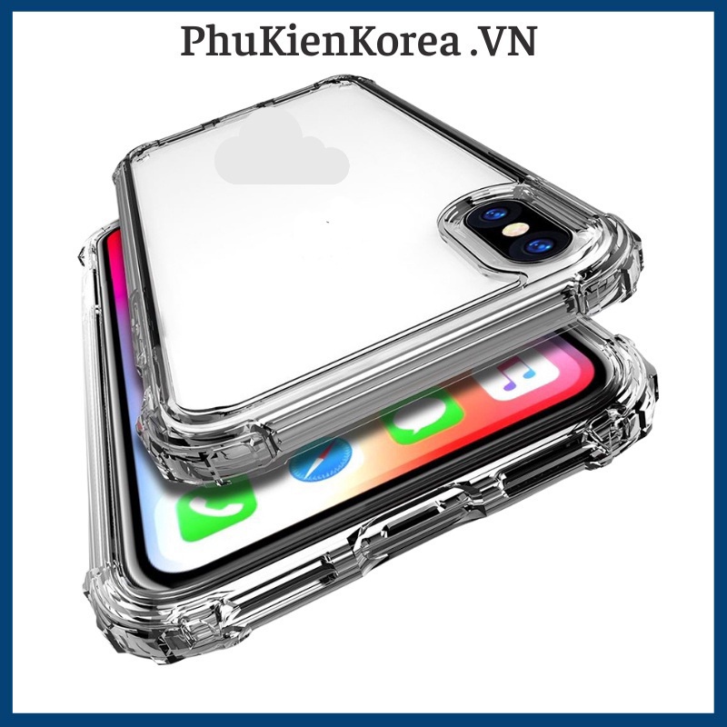Ốp Điện Thoại Trong Suốt Chống Sốc Cho X XS XR XS MAX 8 7 6 6S PLUS 5 11 PRO MAX