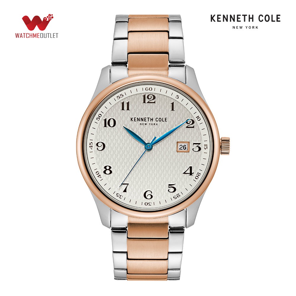 [Mã LT150 giảm 150k đơn 699k] Đồng hồ Nam Kenneth Cole dây thép không gỉ 42mm - Classic KC50841004