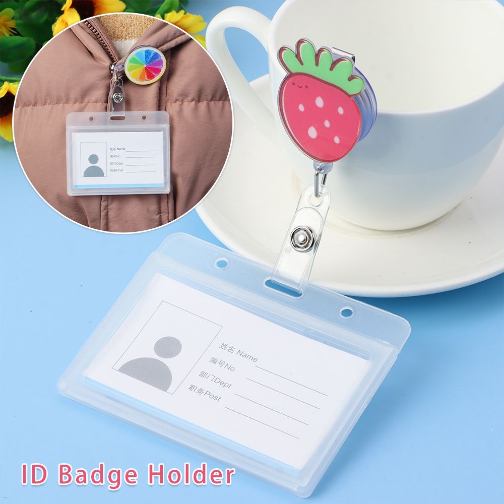 Bao thẻ ID có kẹp giữ kim loại thu gọn được tiện lợi