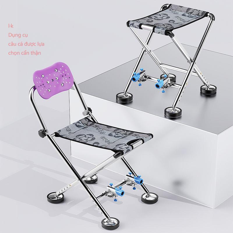 Câu cá trọn bộ ghế ngồi đa năng gấp di động trên mọi địa hình zizi mới chuyên dùng để