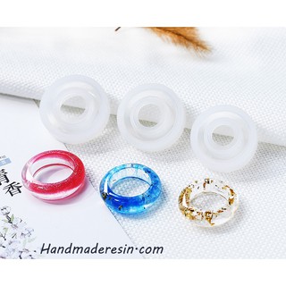 [RESIN ART] Khuôn nhẫn Silicon 16/17/18mm