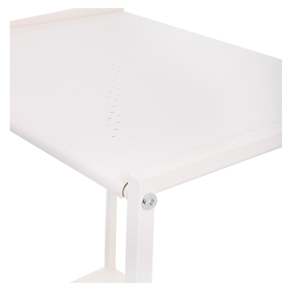 HomeBase FURDINI Bộ kệ để đồ bằng thép có 3 tầng AKONO W39xH80xD30cm màu kem
