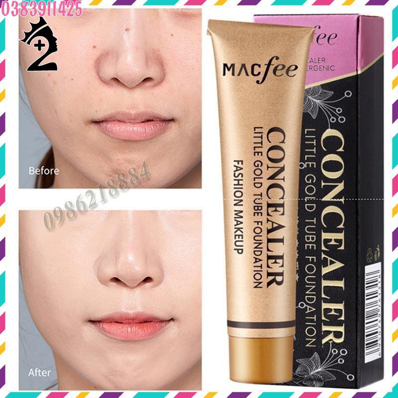 Kem nền che khuyết điểm toàn diện Macfee Concealer Hypoallergenic TPP