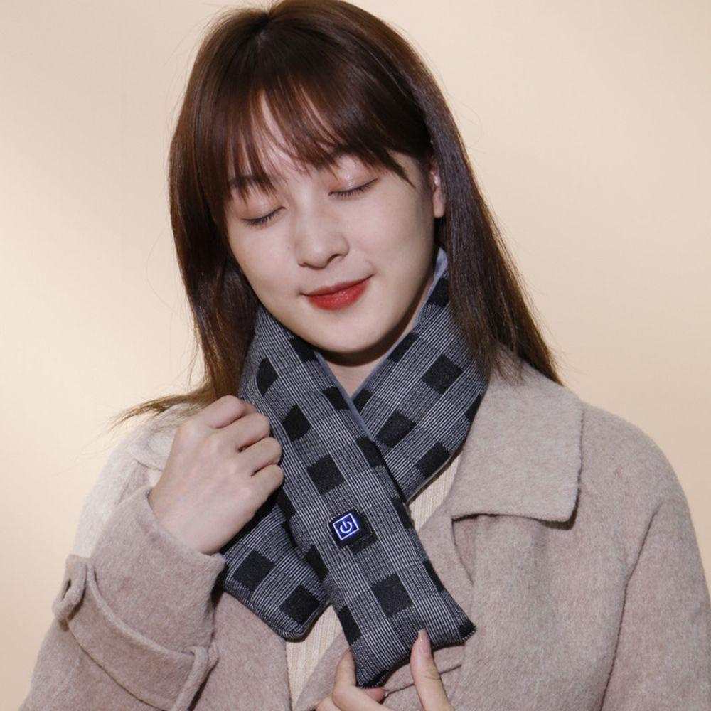 Khăn Quàng Cổ Sưởi Ấm Bằng Điện Có Thể Sạc Lại Bằng Cổng USB Dành Cho Nam Nữ