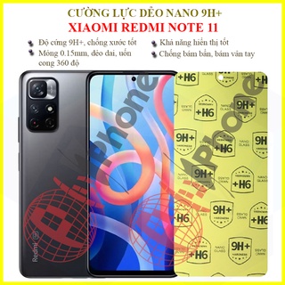Dán cường lực dẻo nano Xiaomi Redmi Note 11