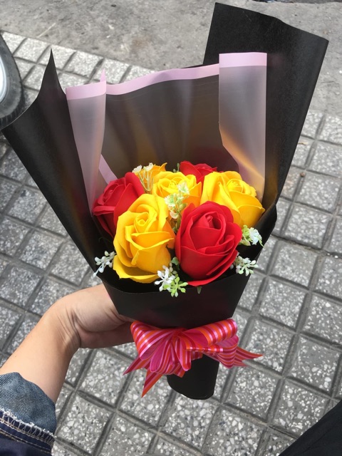 Đóa hoa hồng sáp thơm Vĩnh cửu sang trọng