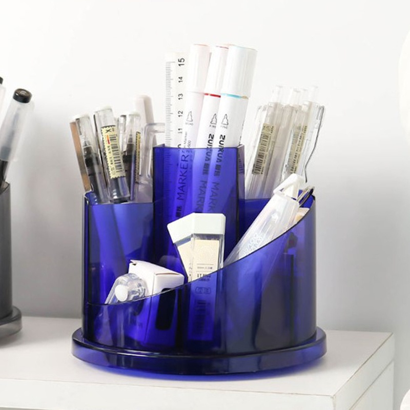 Giá Đỡ Bút Bằng Nhựa Cỡ Lớn Có Thể Xoay 360 Độ Tiện Dụng