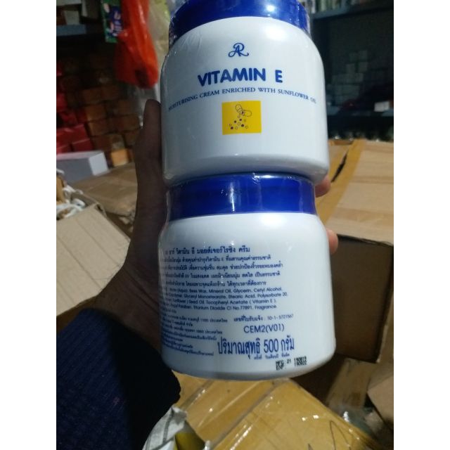 Kem vitamin e thái lan 500ml ( cỡ đại to)