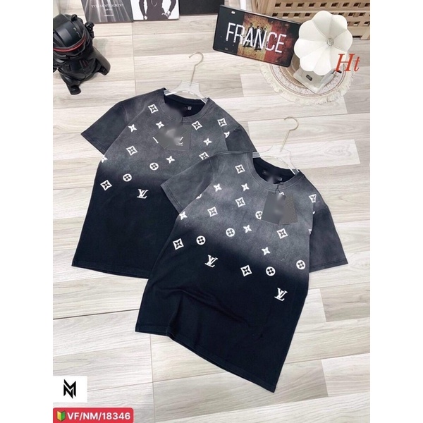 Áo loang V L nhạt đậm HT12