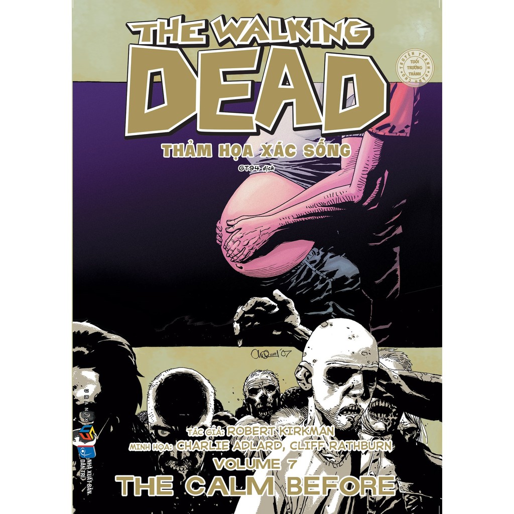 Truyện tranh The Walking Dead - Combo tập 6 + 7 + 8 - Thảm họa xác sống - Zombie - Uranix