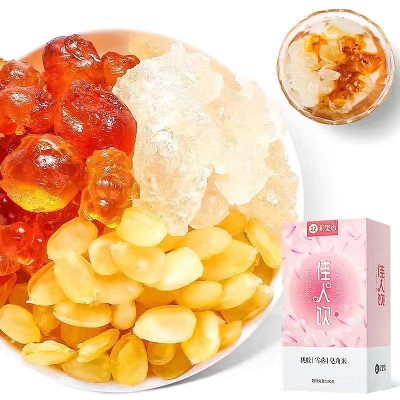 Chè dưỡng nhan tuyết yến nhựa đào tuyết liên tử