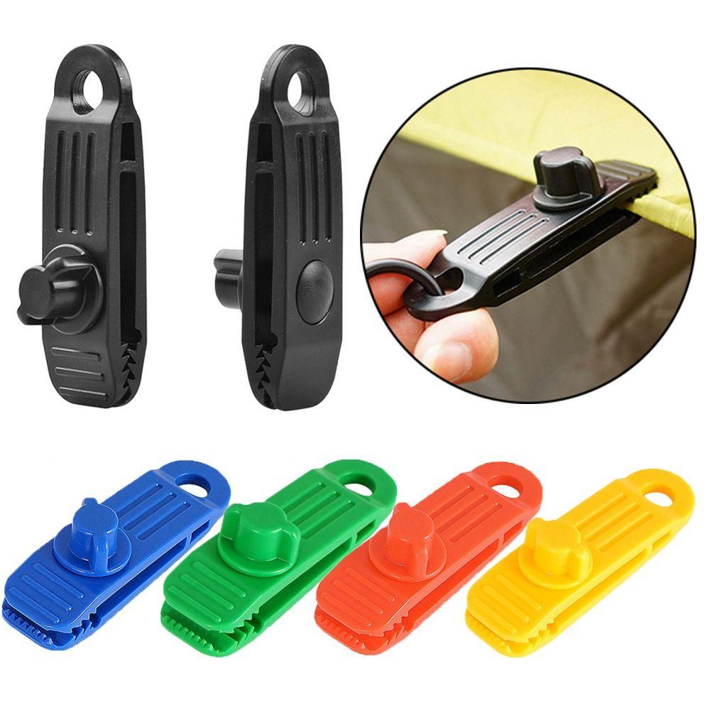 Set 1 / 4 Kẹp Lều Trại Có Thể Xoay Tiện Dụng Giá Đỡ