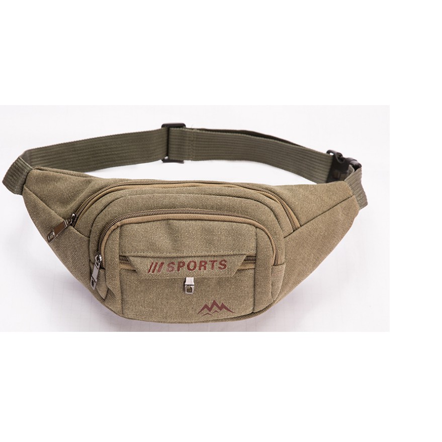 Túi Đeo Bụng, Đeo Vai Thời Trang Vải Canvas Sport | BigBuy360 - bigbuy360.vn