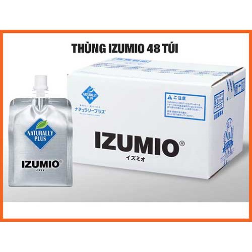 [Có Hơn Đơn] Nước uống giàu hydro Izumio - thùng 48 túi (DATE MỚI 2022)-Bảo Hành Chính Hãng Công Ty