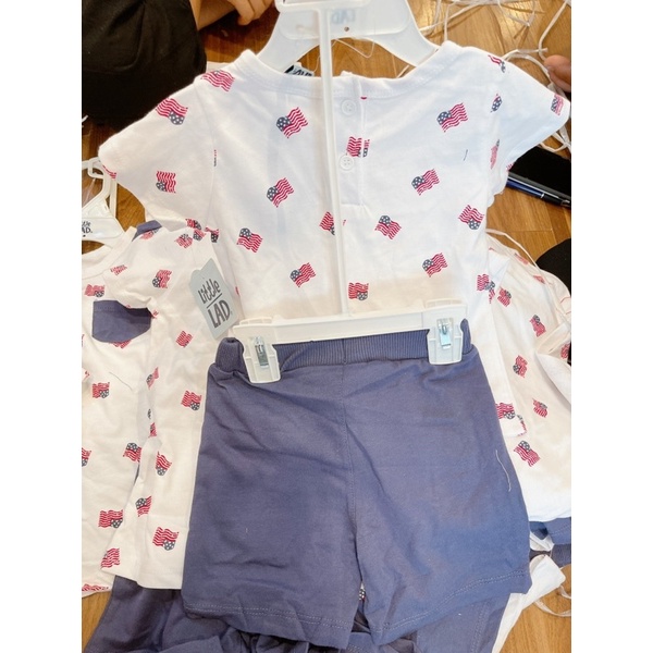 Bộ cộc tay Little Lad dư xịn cho bé trai