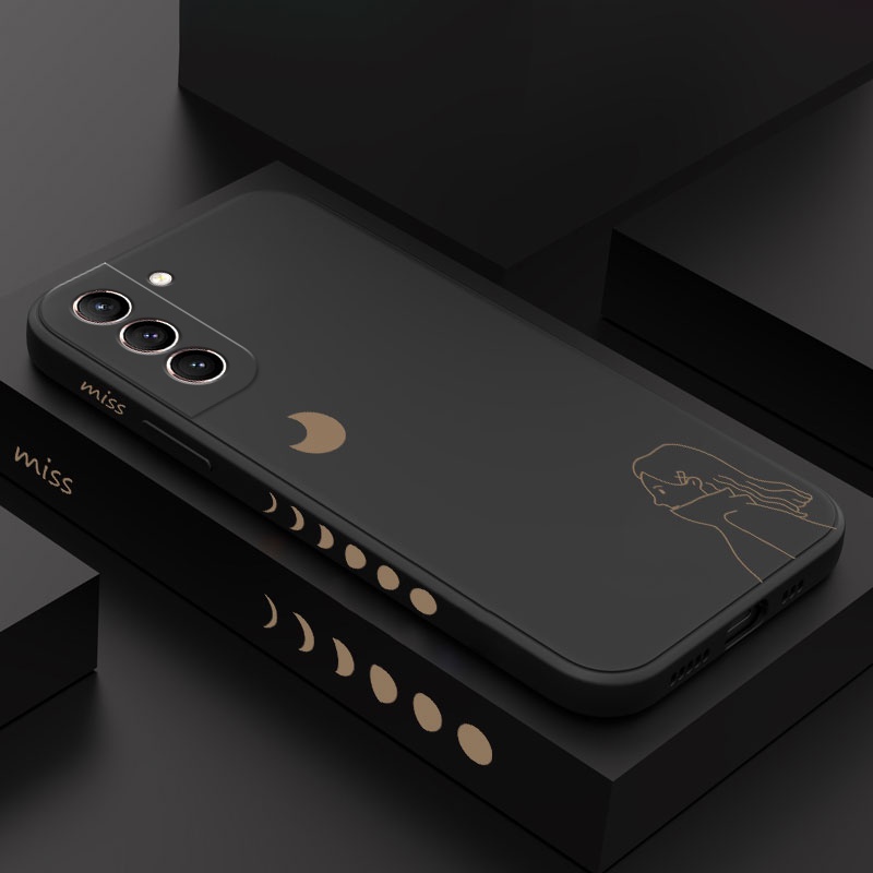 Ốp Điện Thoại Họa Tiết Mặt Trăng Twilight Miss Feel Cho Samsung Galaxy S21 S20 FE Ultra Plus