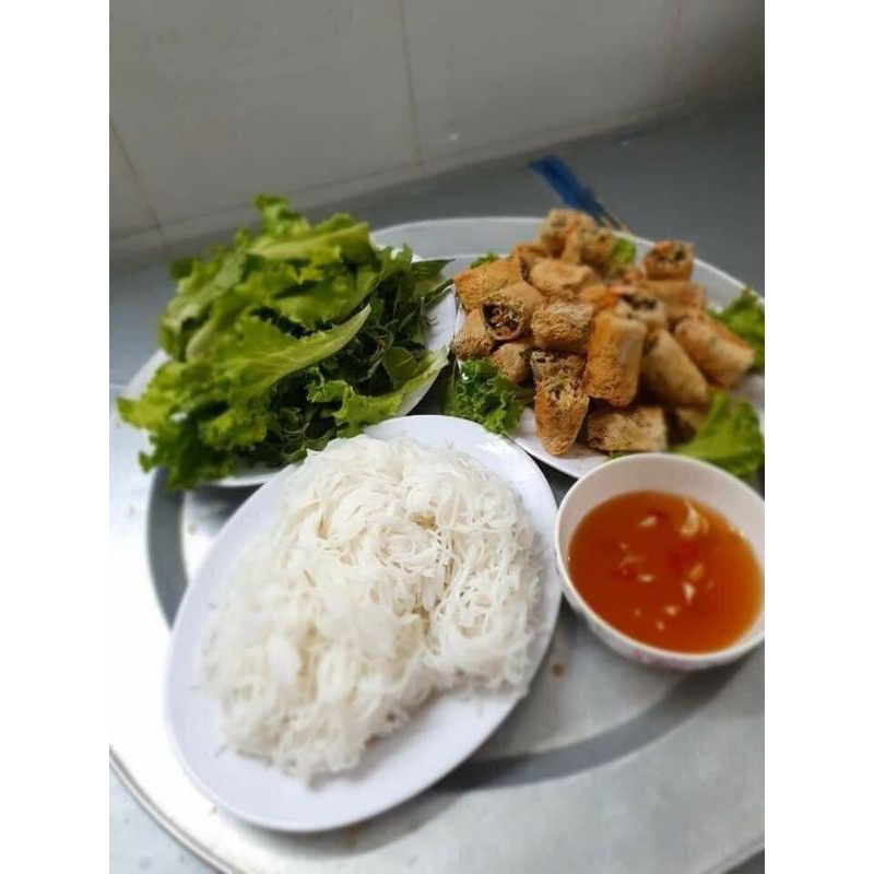 Nem dế hải sản khay 10 cái