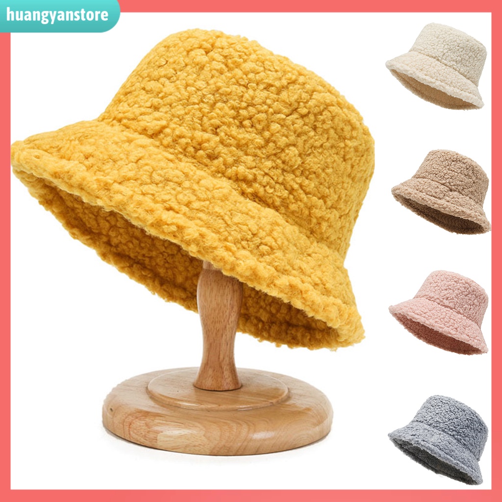 Mũ bucket thiết kế màu sắc thanh lịch cho nữ