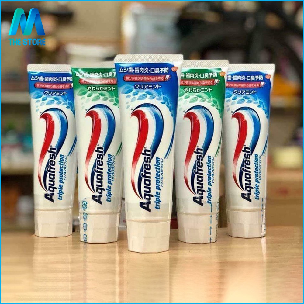 Kem đánh răng Aquafresh nội địa Nhật 160g