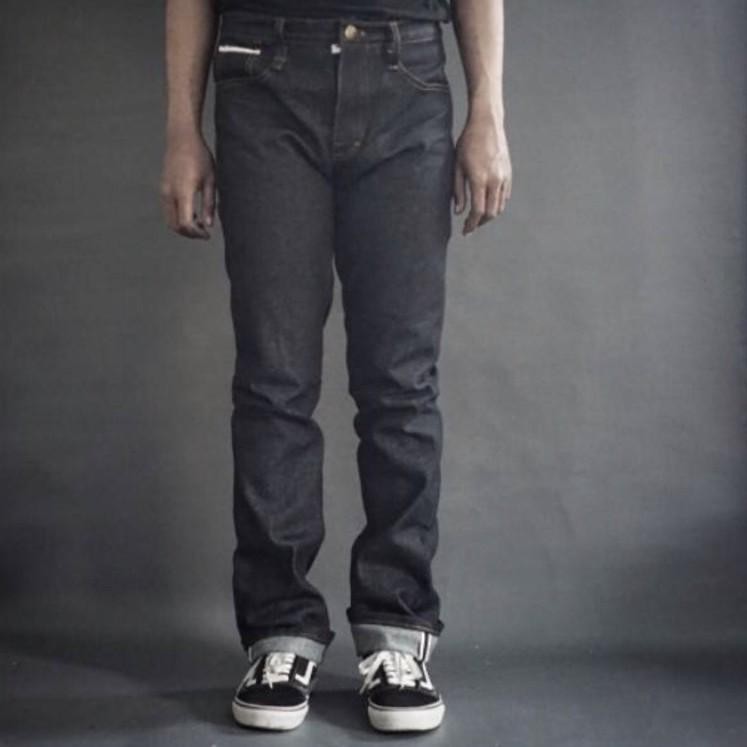 Móc Khóa Hình Vỏ Sò Raw Denim Bonus (Sako) U-1 V-C87 Selvedge 14oz