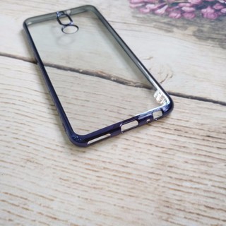 Ốp lưng Huawei Nova 2i viền xanh bảo vệ camera