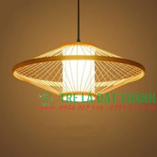 Đèn mây tre đan giá rẻ đèn đĩa bay trang trí nhà cửa, quán ăn, nhà hàng
