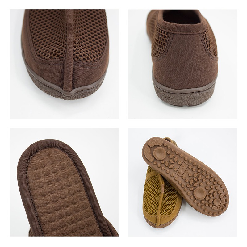 Giày Hiệp Chưởng Lưới Giày Vải La Hán