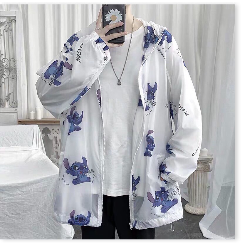 áo khoác nam HHP phối họa tiết thú cưng phong cách teen