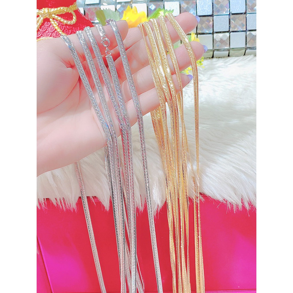 UHA - Dây chuyền nữ xuping mạ 18K cho độ sáng lấp lánh cao , bền màu DC96