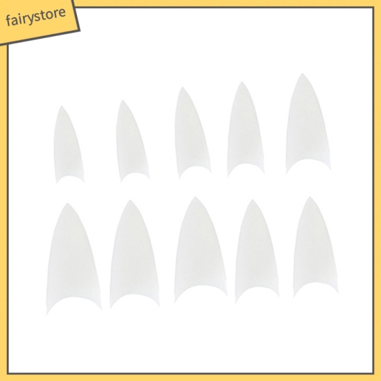 Túi 500 móng tay giả chưa trang trí có nhiều màu sắc để lựa chọn