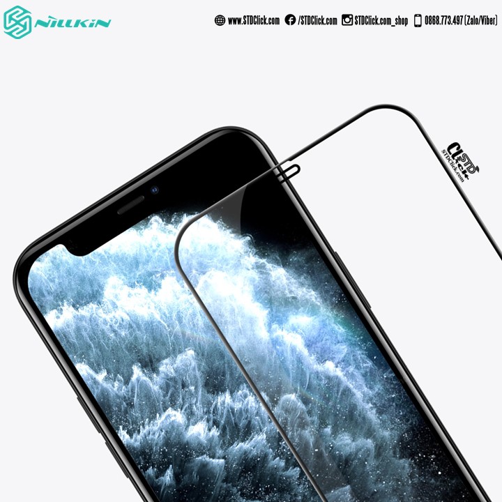 KÍNH CƯỜNG LỰC IPHONE 12 PRO MAX NILLKIN CP+PRO 2.5D CHÍNH HÃNG