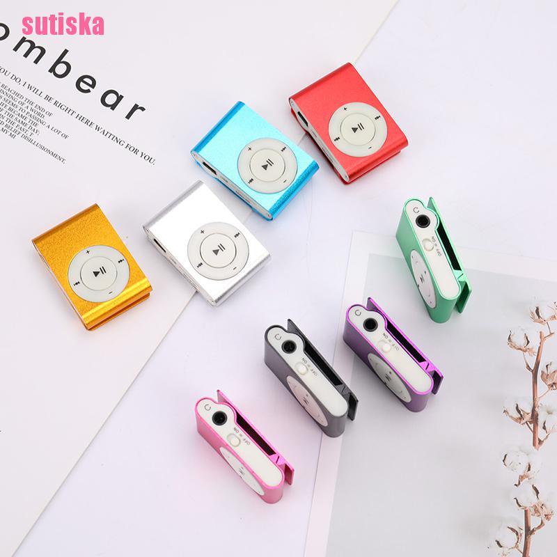 Máy Nghe Nhạc MP3 Mini Hỗ Trợ Thẻ Nhớ Micro TF 32GB