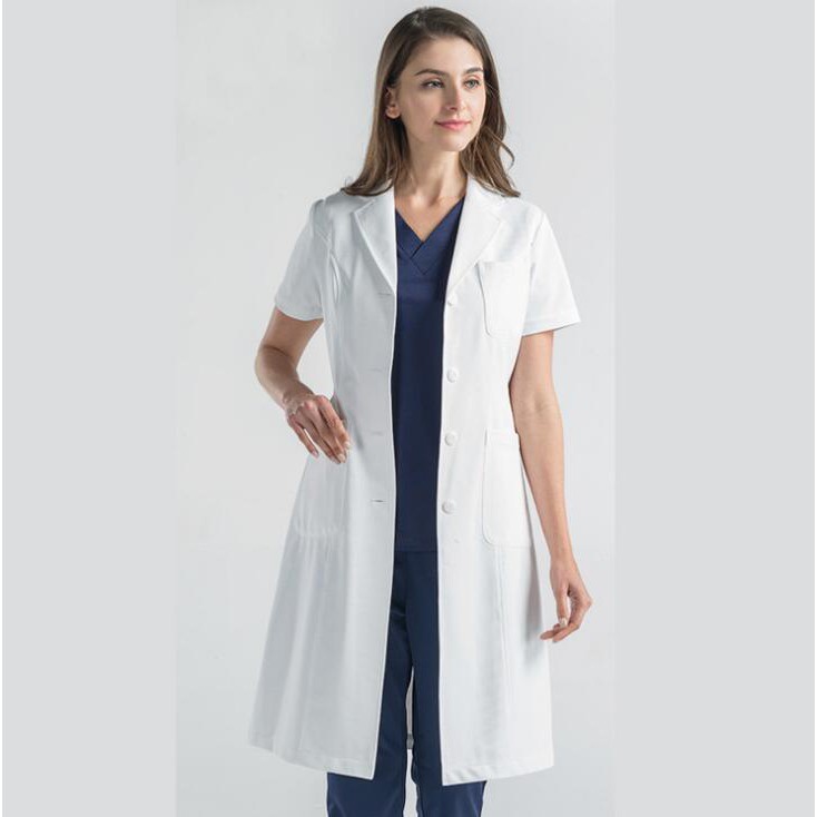 Áo blouse, áo bác sĩ tay dài thân dài nam/nữ