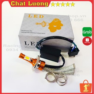 Đèn pha led xe máy ledvnracing.com đèn pha trợ sáng 🔥 cyt loại 1 🔥 2 tim led h4 & m5 🔥 - - chất lượng cao