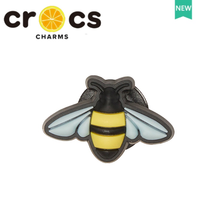 Khóa Cài Giày crocs Họa Tiết Hoa / Côn Trùng Hoạt Hình DIY Thời Trang Trang Trí Trên Cùng
