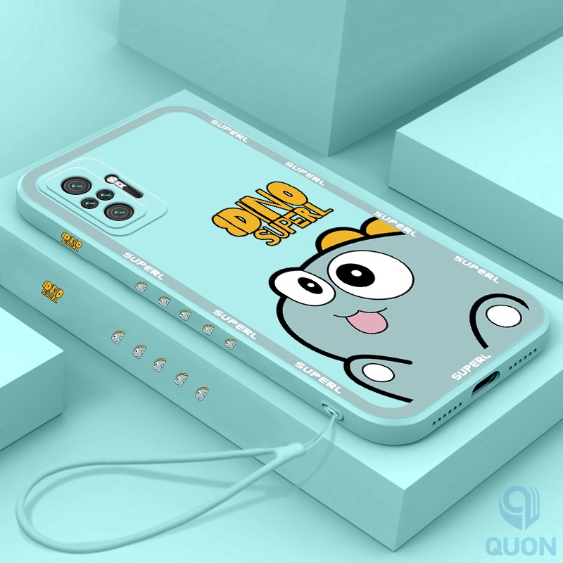 Ốp Điện Thoại TPU Mềm Hình Khủng Long Cho Redmi Note 11 11s 10s 9s 7s 7 7i 8 9 10 pro