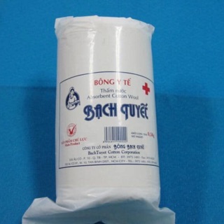 Bông y tế bạch tuyết cuộn 1kg
