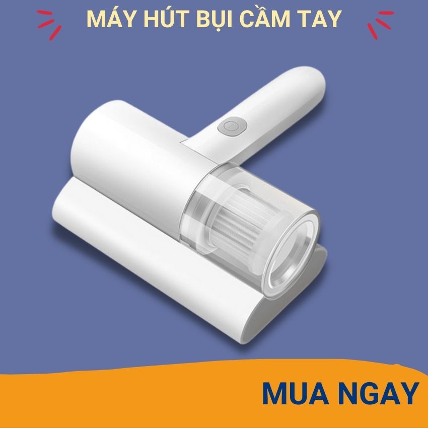Máy hút bụi cầm tay đa năng mini không dây sạc pin có tia UV kháng khuẩn 99% hút ẩm không khí tiện lợi Kho Sỉ