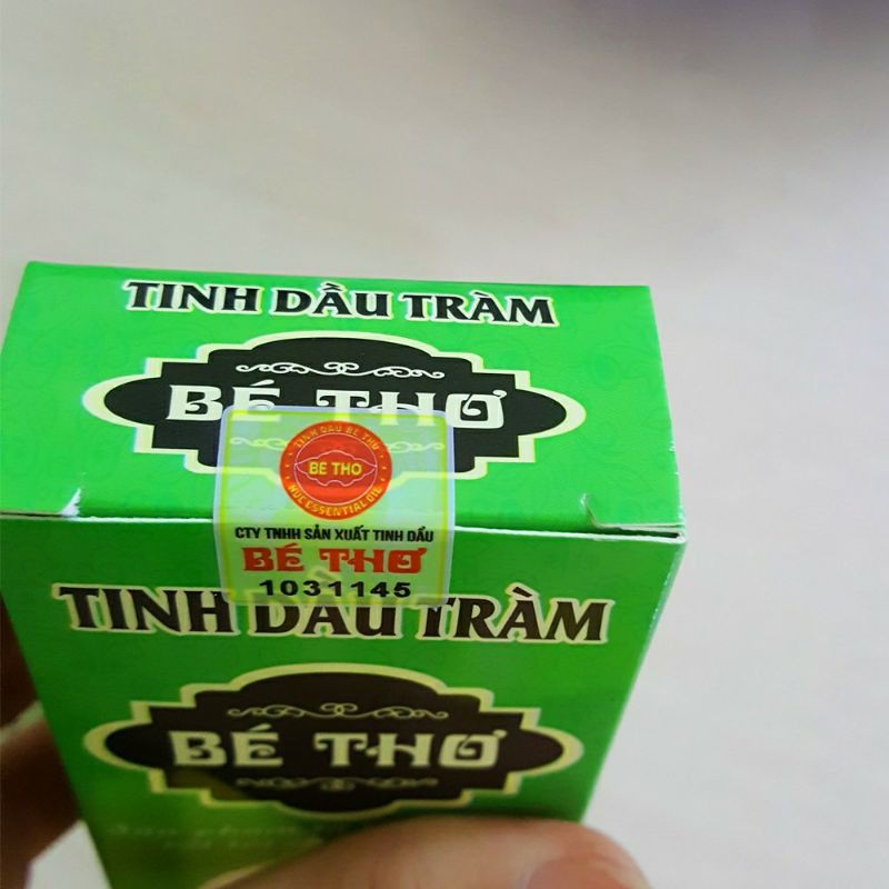 Tinh dầu tràm Bé Thơ loại 50ml chính hiệu tại Huế phòng cảm hiệu quả